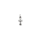 18k White Gold Baby Fat Cross Chrome Hearts Jewelry