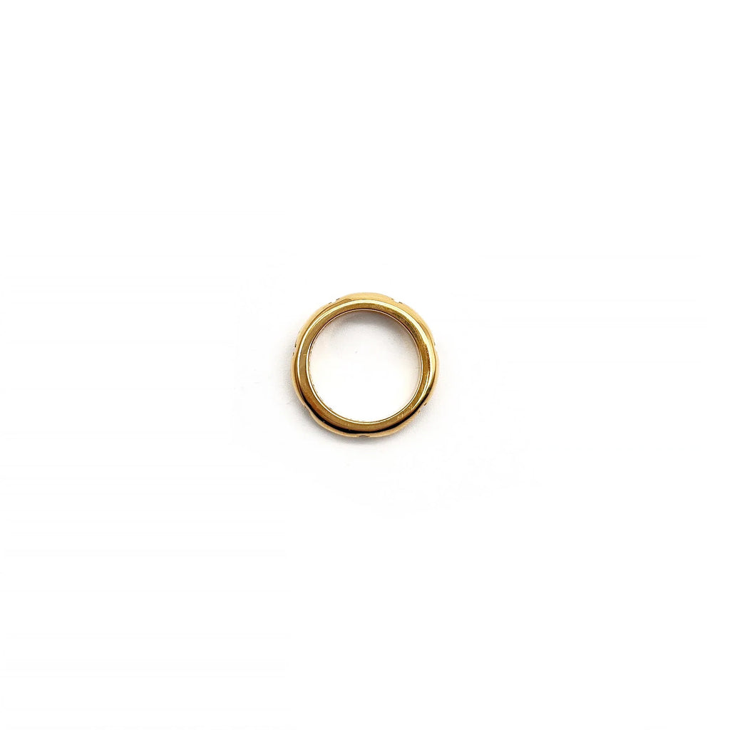 Chrome Hearts Jewelry 22K Gold Negative Cross Ring