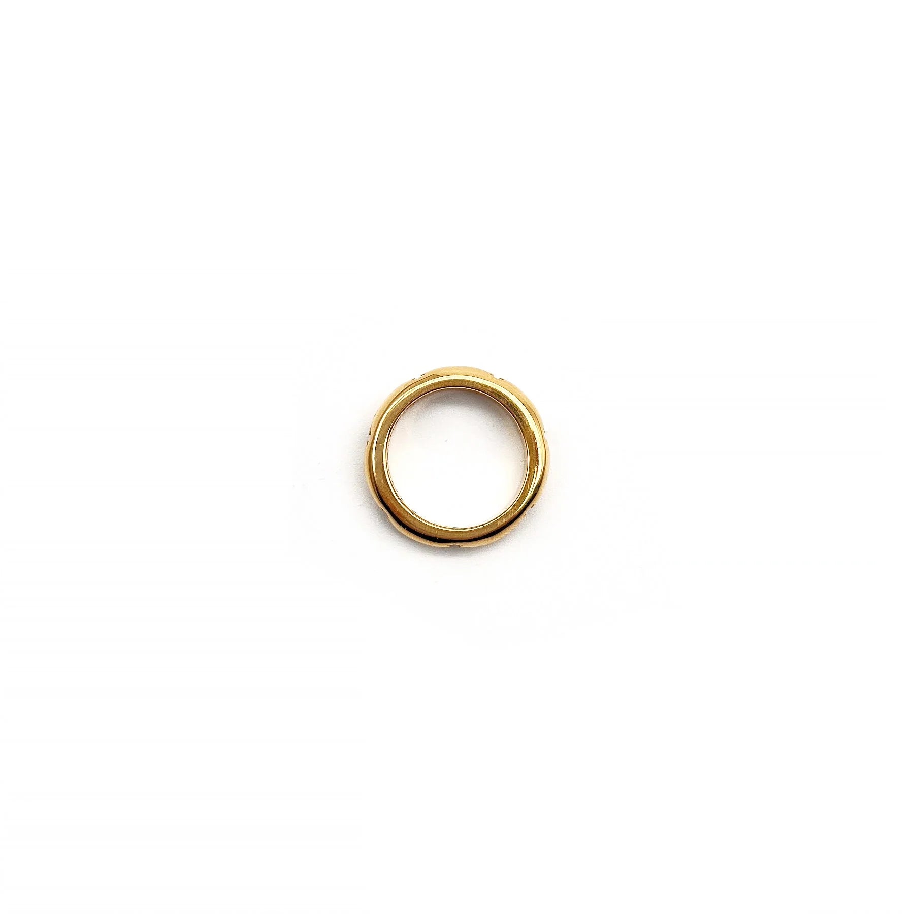 Chrome Hearts Jewelry 22K Gold Negative Cross Ring