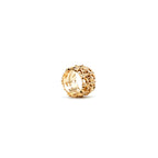 Chrome Hearts Jewelry 22K Gold With Diamonds Cross Cemetery Ring
