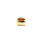 22K Gold With Diamonds Oval Keeper Chrome Hearts Ring