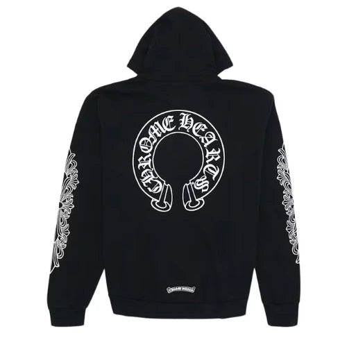 Black Chrome Hearts Hoodie