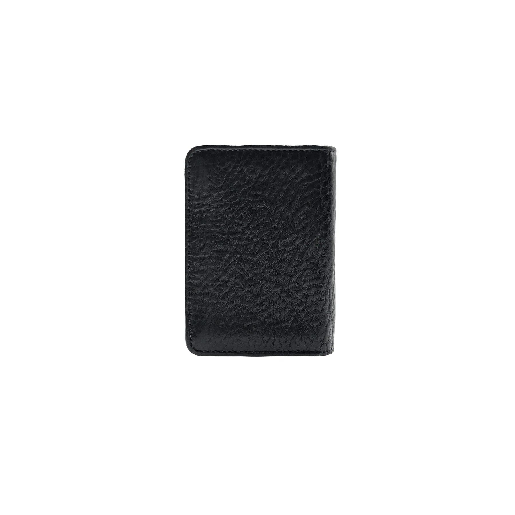 Chrome Hearts Black Silver Scroll Folded Cardholder