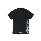 Chrome Hearts Blue Script Logo Short Sleeve T-Shirt