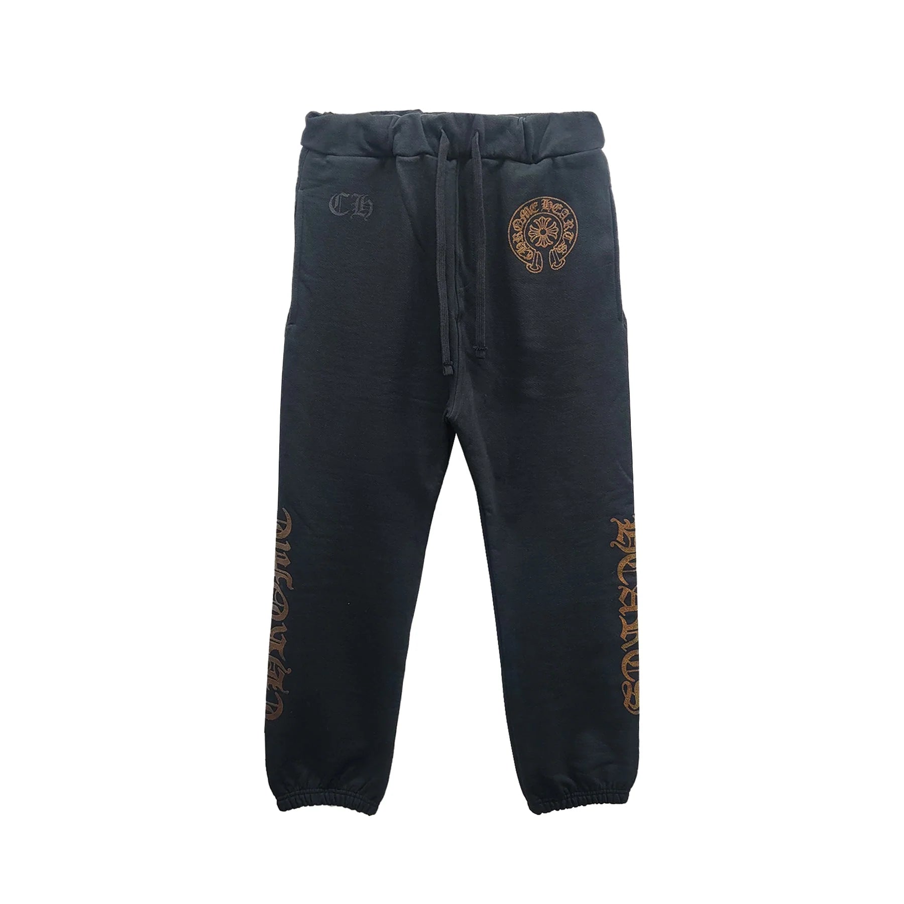 Glitter 1988 Chrome Hearts Brown Sweatpants