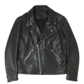Double Riders Chrome Hearts Leather Jacket Cross Patch
