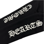 Embroidered Chrome Hearts Black Sweatpants