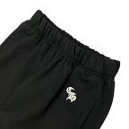 Embroidered Chrome Hearts Black Sweatpants