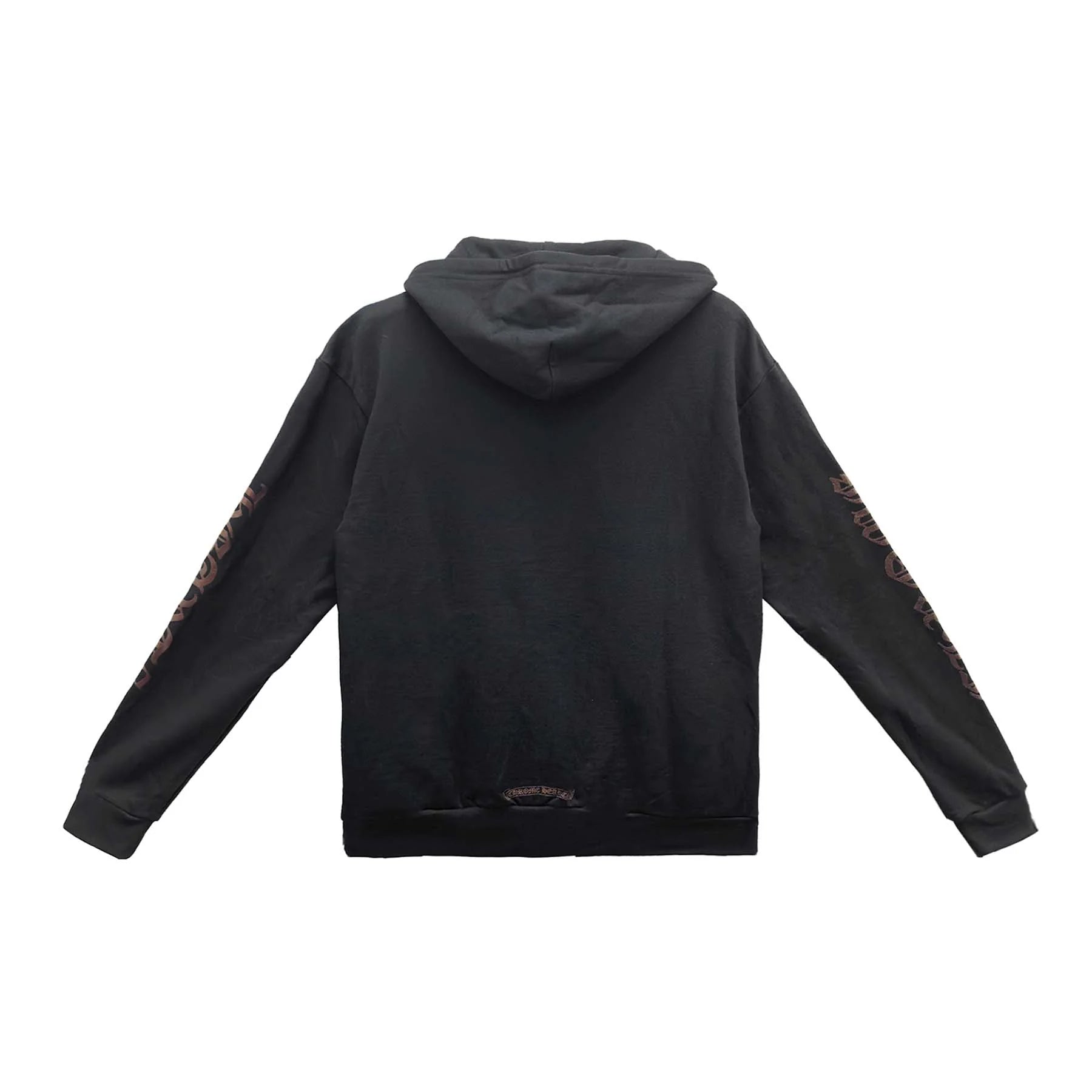 Chrome Hearts Brown Glitter 1988 Zip Up Hoodie