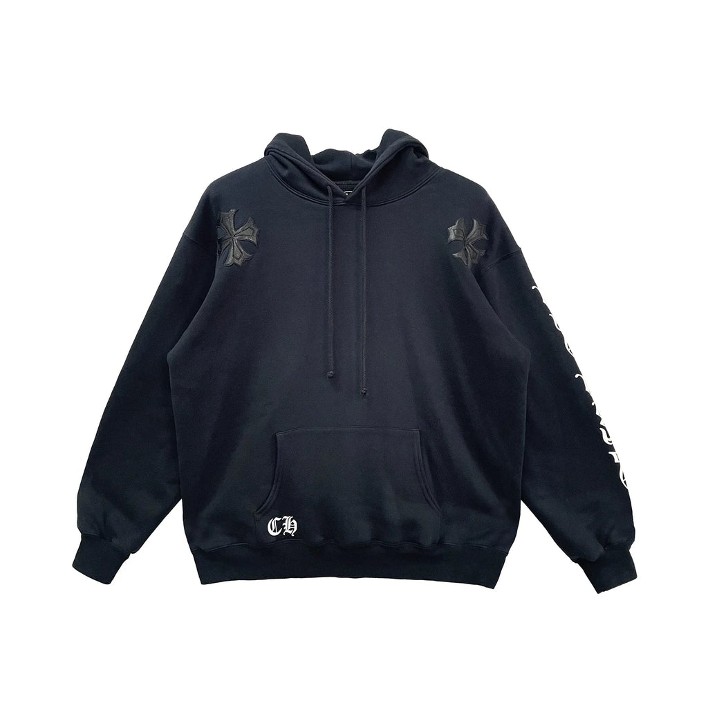 Chrome Hearts Cross Patch Pull Over Hoodie