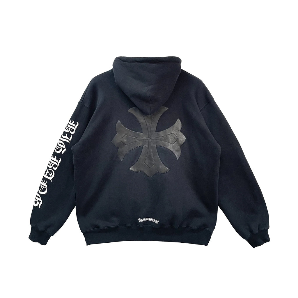 Chrome Hearts Cross Patch Pull Over Hoodie