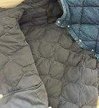 Denim Lined Chrome Hearts Puffer Jacket