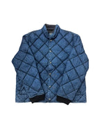 Denim Lined Chrome Hearts Puffer Jacket