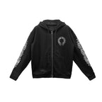 Chrome Hearts FckU Horseshoe Floral Hoodie
