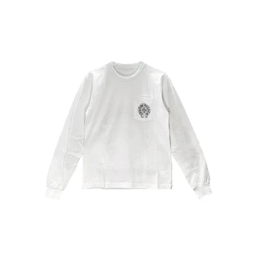 Hong Kong Chrome Hearts Horseshoe Floral Long Sleeve Tee