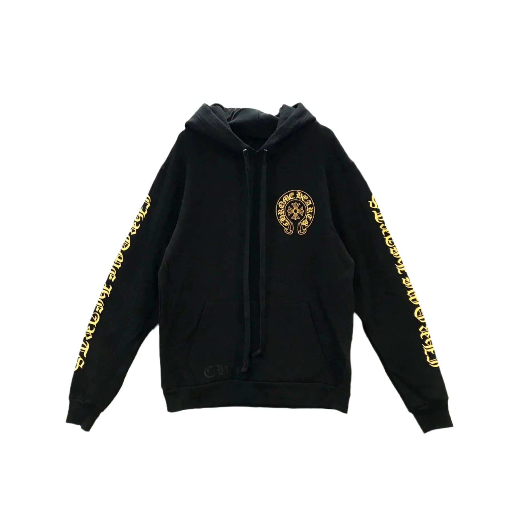 Chrome Hearts Horseshoe Script Logo Hoodie