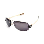 Chrome Hearts Ivory Leather RX Sunglasses