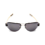 Chrome Hearts Ivory Leather RX Sunglasses