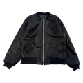 Letterman Ch Patch Chrome Hearts Leather Blouson Jacket