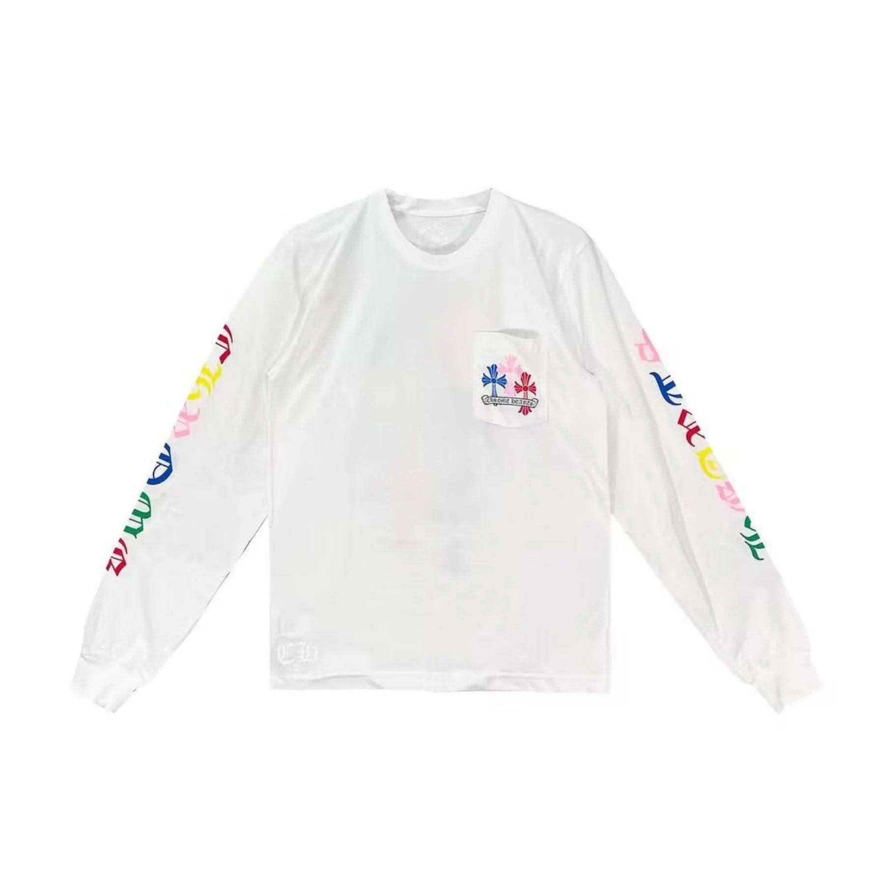 Chrome Hearts Multicolor Cross Long Tee