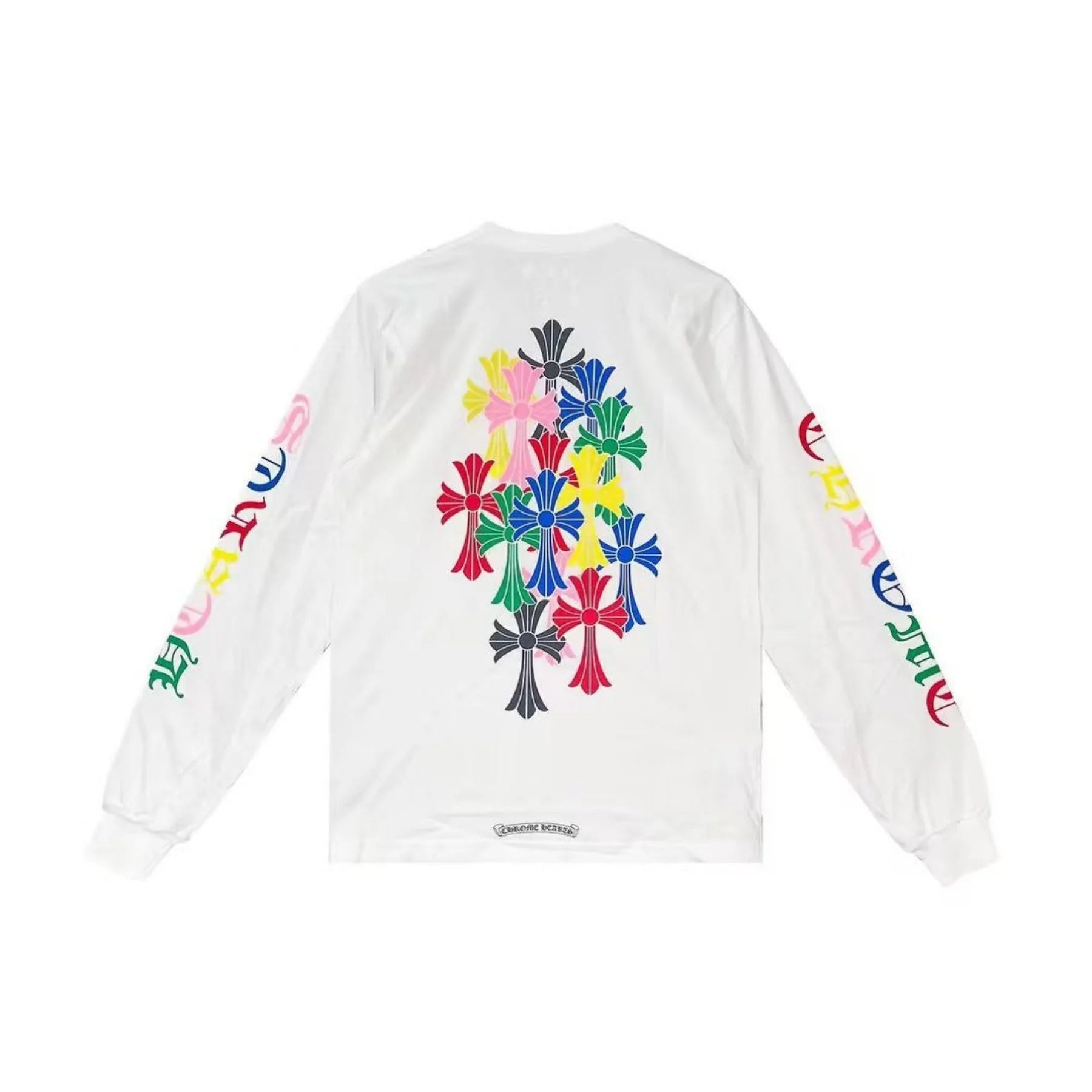 Chrome Hearts Multicolor Cross Long Tee