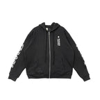 Chrome Hearts Script Logo Classic Zip Up Hoodie