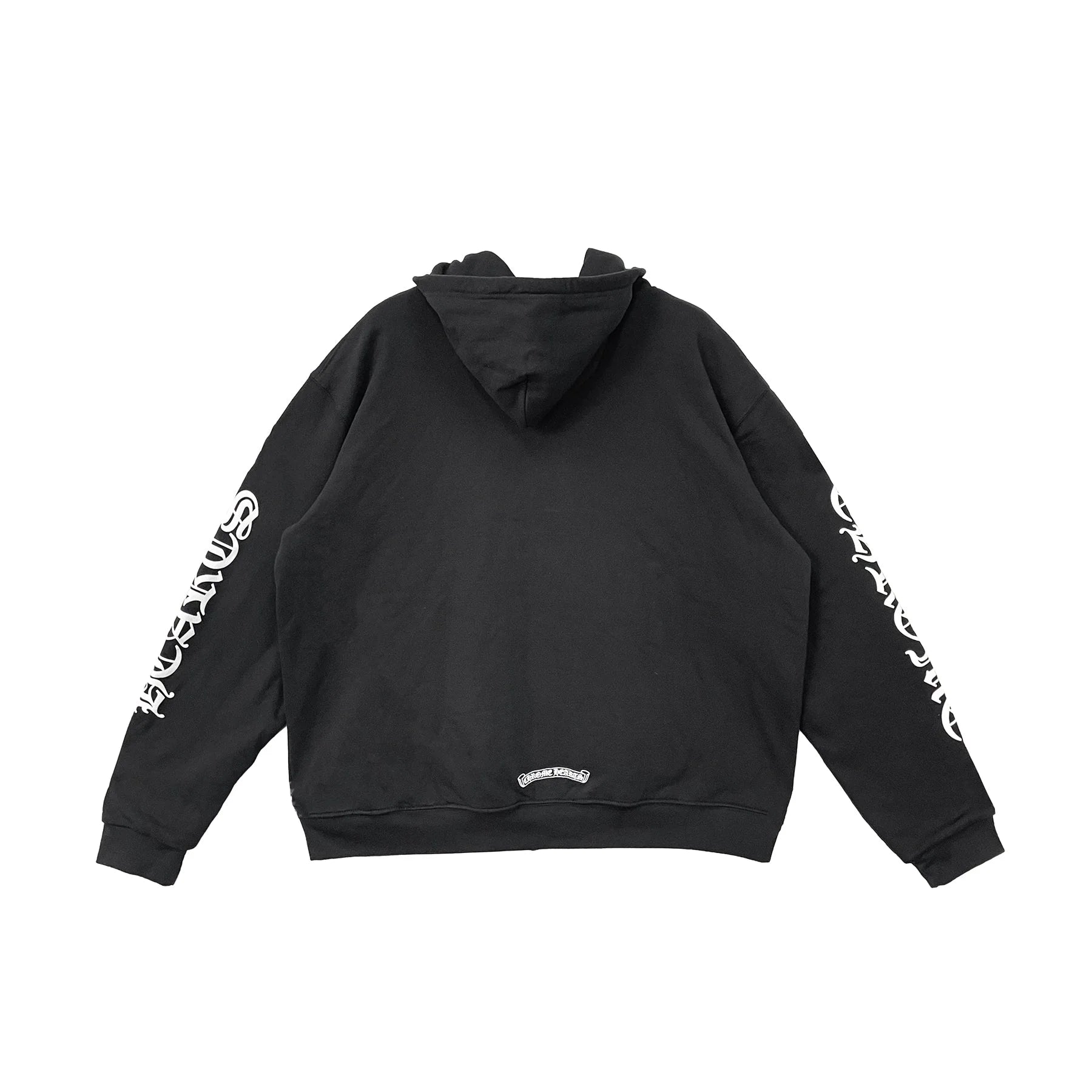 Chrome Hearts Script Logo Classic Zip Up Hoodie