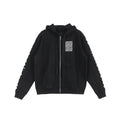 Chrome Hearts Script Logo Zip Up Hoodie