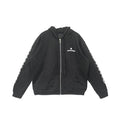 Chrome Hearts Scroll Logo Zip Up Hoodie