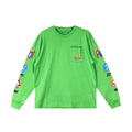 Chrome Hearts Sex Records Long-Sleeve Tee Green