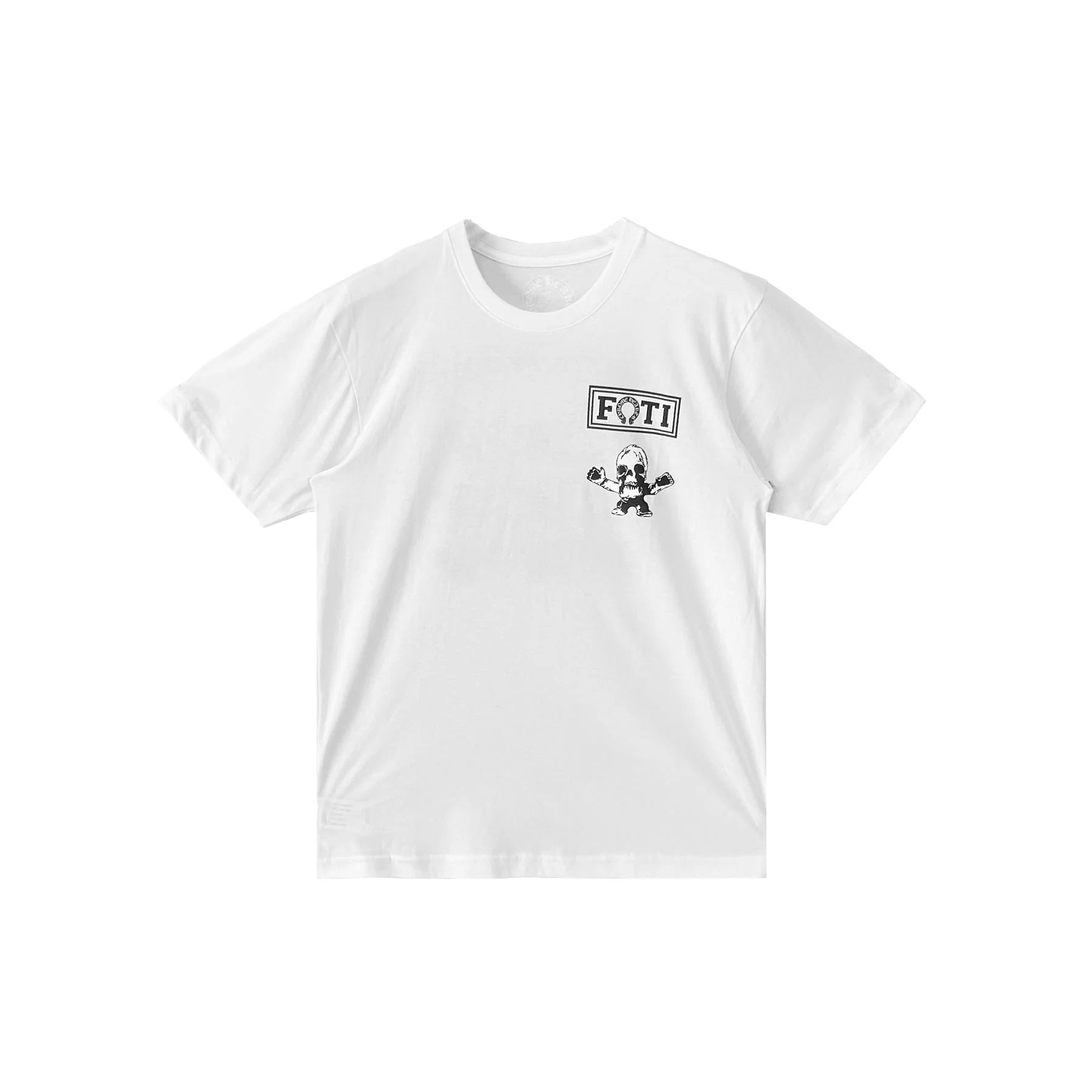 Chrome Hearts White T Shirt Multi Foti Logo