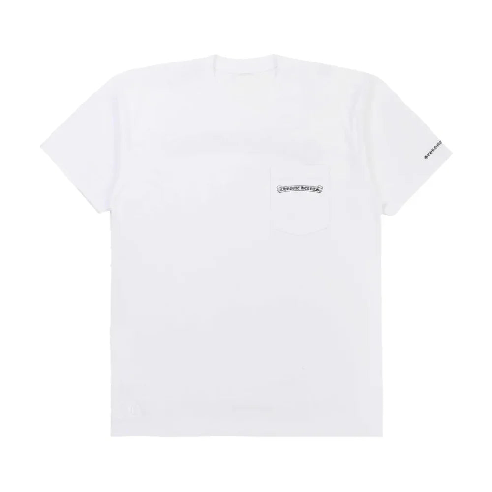 Chrome Hearts Black Scroll Tee