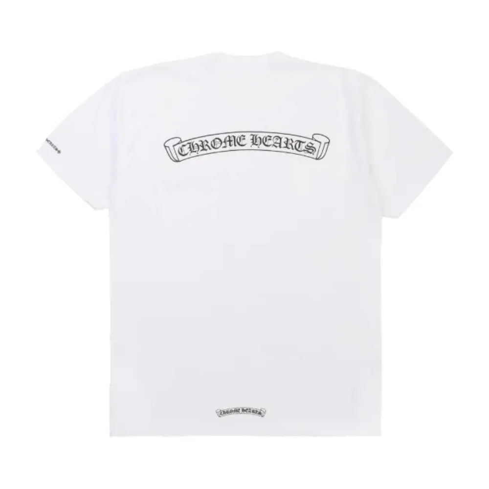 Chrome Hearts Black Scroll Tee