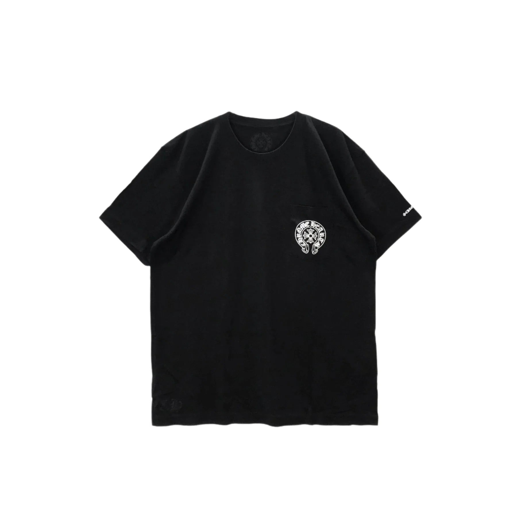 Classic Chrome Heart Horseshoe Logo Short Sleeve Tee