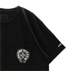 Classic Chrome Heart Horseshoe Logo Short Sleeve Tee