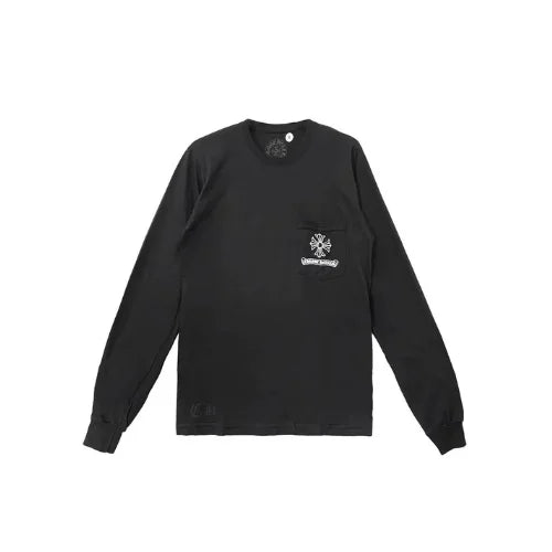 Dark Dagger Script Logo Long Sleeve T-Shirt