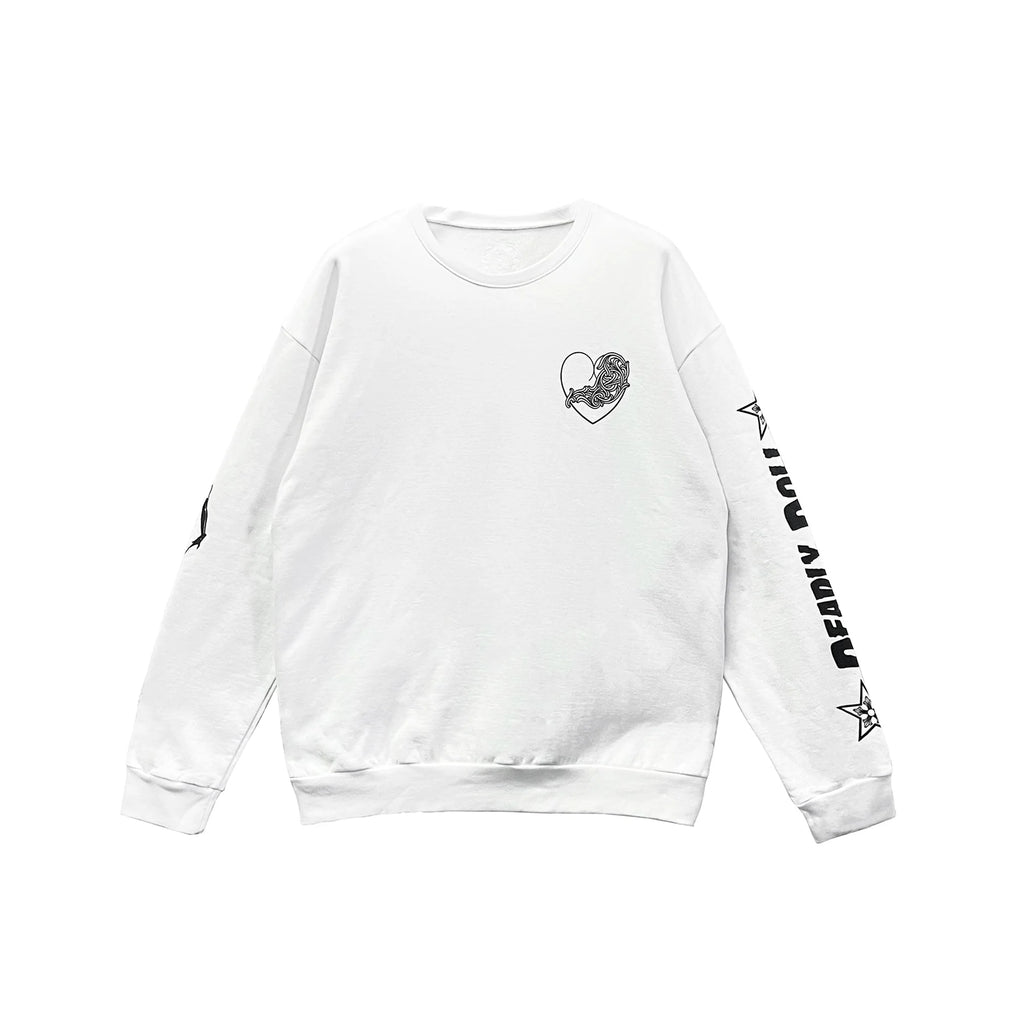 Deadly Doll Vine Heart Logo Sweatshirt