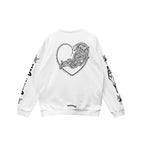 Deadly Doll Vine Heart Logo Sweatshirt