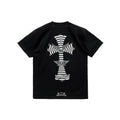 Foti Yungblud Aerosmith Cross Short Sleeve Black Tee
