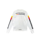 Gradient Script Logo Chrome Hearts Long Sleeve Tee