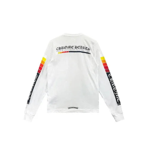 Gradient Script Logo Chrome Hearts Long Sleeve Tee