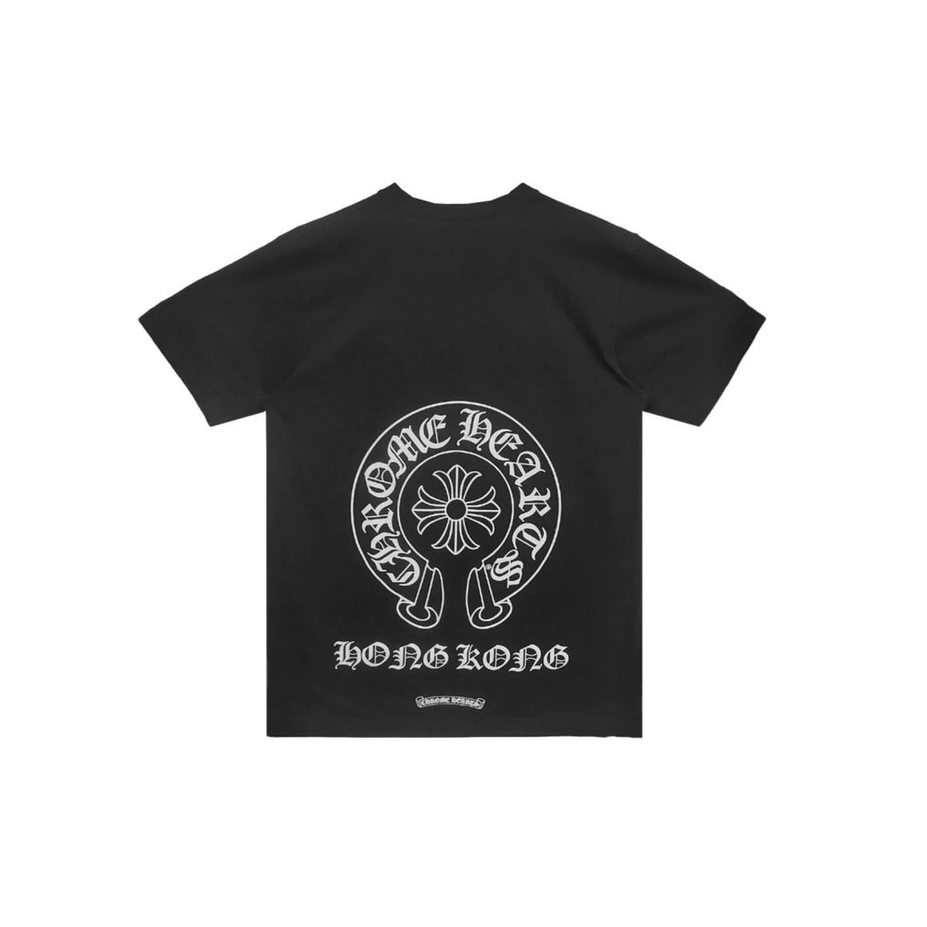 Hong Kong Exclusive Horseshoe Black Chrome Hearts T-Shirt