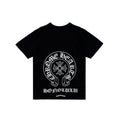 Honolulu Horseshoe Black Short Sleeve Chrome Hearts Tee