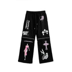 JJS Deadly Doll Miami Exclusive Black Chrome Hearts Pants