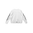 LOVE YOU Letter White Sweatershirt