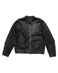 Leather Cafe Racer Chrome Hearts Jacket