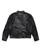 Leather Cafe Racer Chrome Hearts Jacket