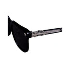 Black Chrome Hearts Titanium Polarized Sunglasses