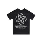 Los Angeles Exclusive Scroll Label Cross Short Sleeve Tee