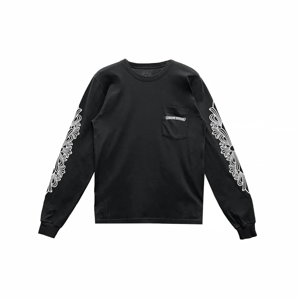 Matty Boy Aspen Exclusive Long Sleeve Chrome Hearts Black T-Shirt